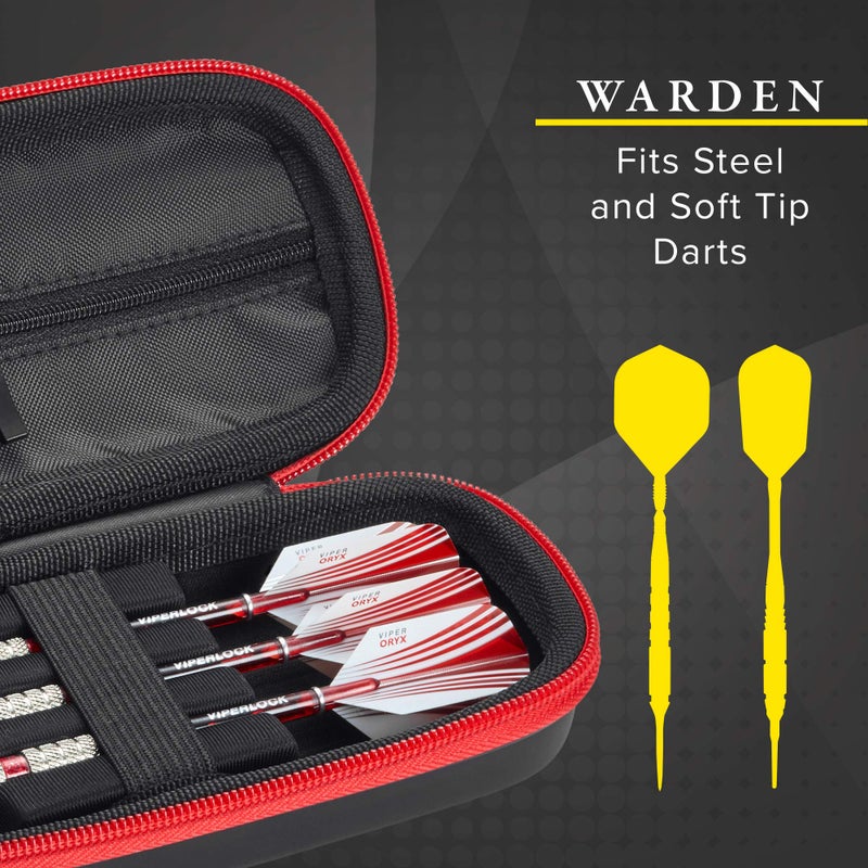 Casemaster by GLD Products 36-0600-02 Warden Dart Case, Red Zipper, 36-0600-02 - Image 5